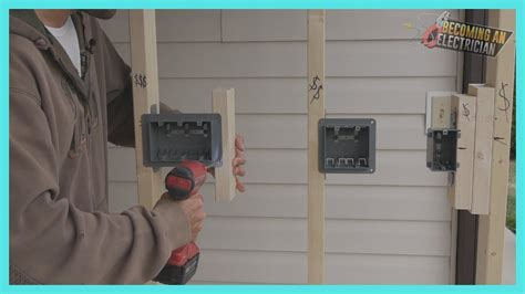 how to install new electrical gang boxes|3 gang electrical box.